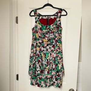 Anthropologie floral dress made by Moulinette Soeurs in size 4